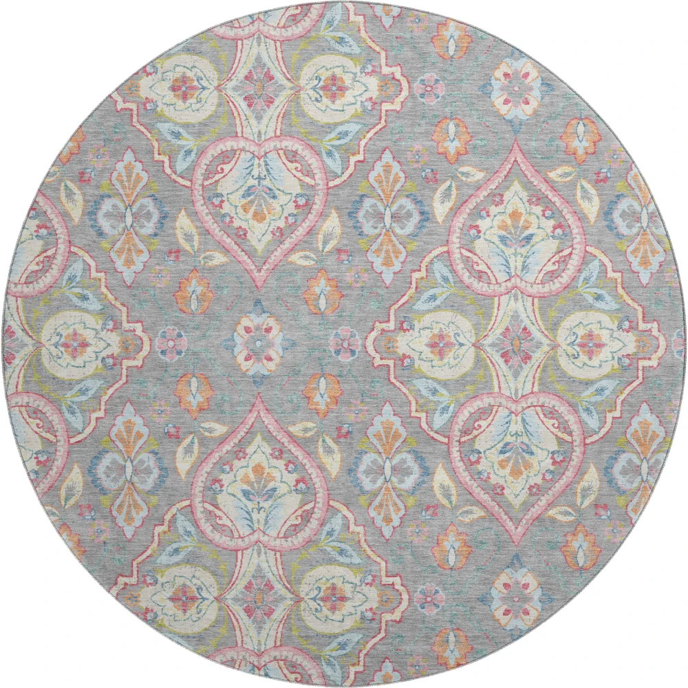 Mayfield AMF2207 Gray 8' x 8' Rug