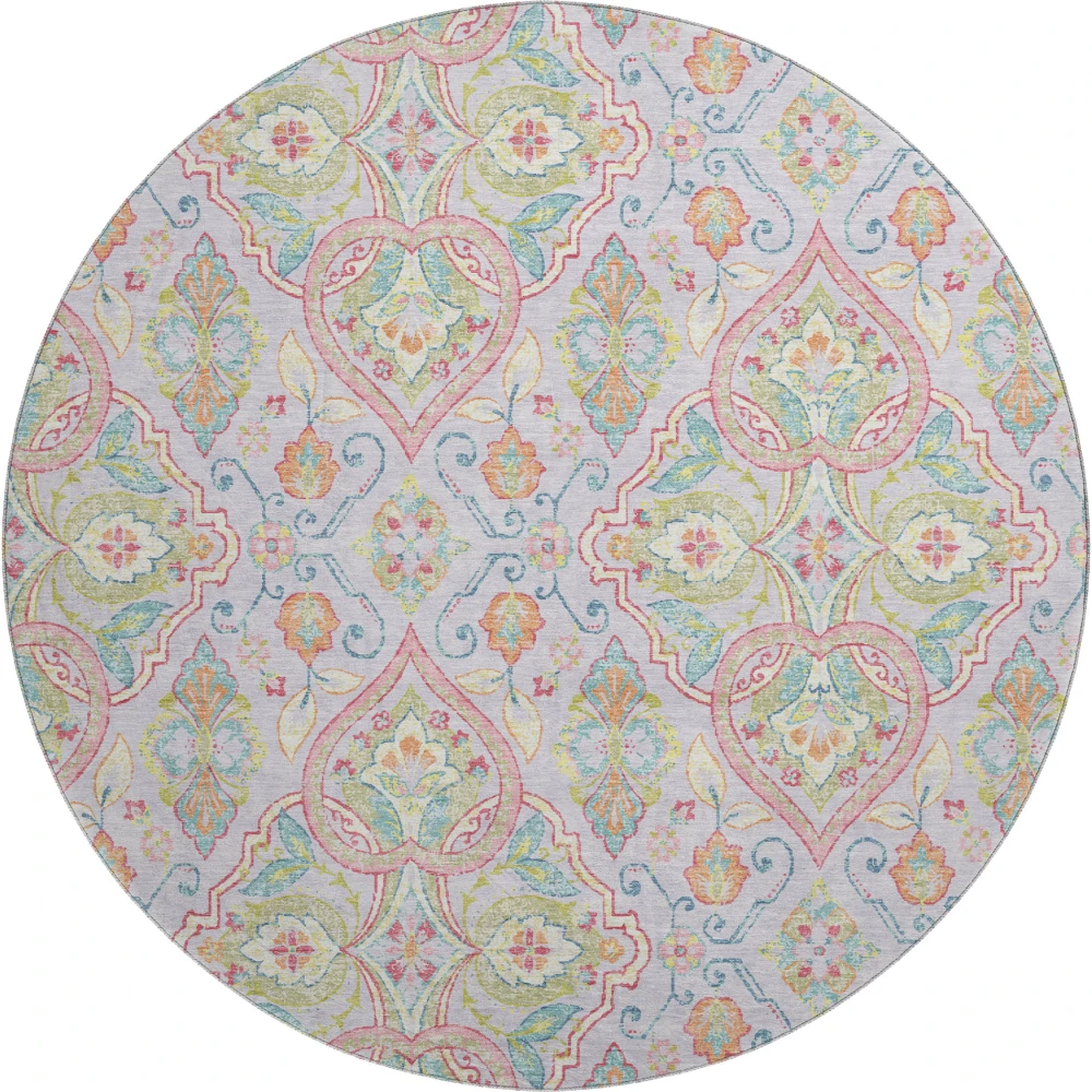 Mayfield AMF2207 Lavender 8' x 8' Rug
