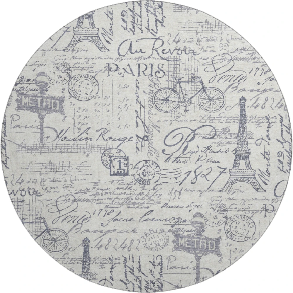 Mayfield AMF2209 Ivory 8' x 8' Rug