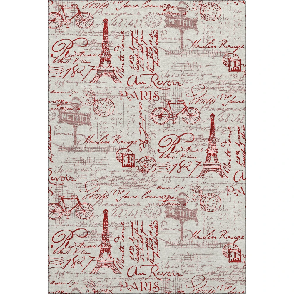 Mayfield AMF2209 Red 8' x 10' Rug