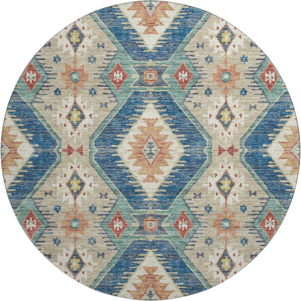 Mayfield AMF2210 Navy 8' x 8' Rug