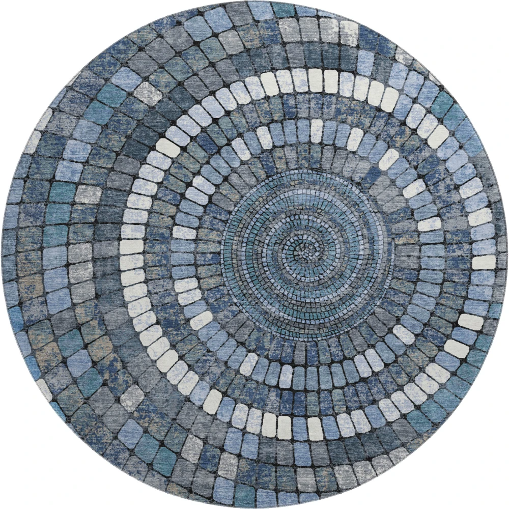 Mayfield AMF2216 Navy 8' x 8' Rug