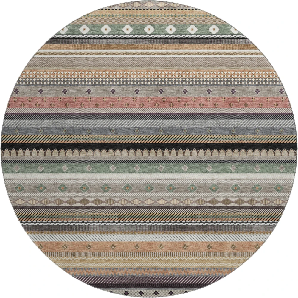 Mayfield AMF2218 Khaki 8' x 8' Rug
