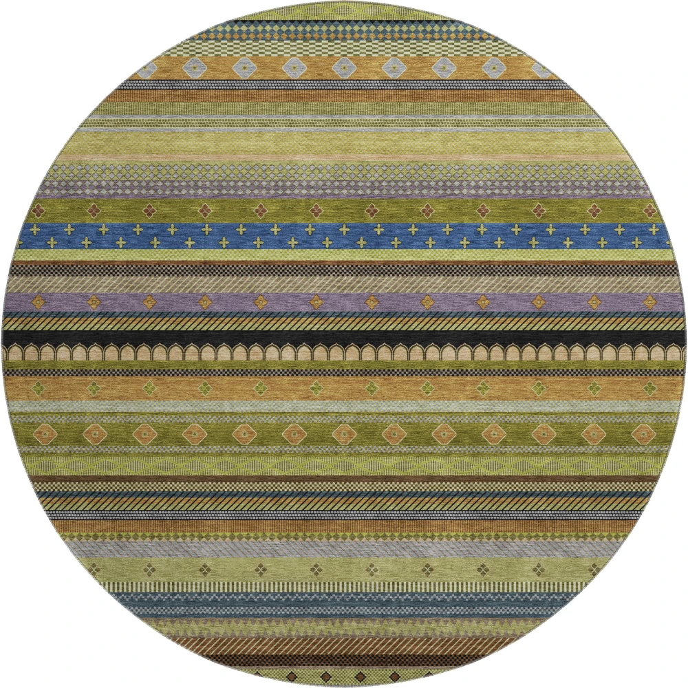 Mayfield AMF2218 Olive 8' x 8' Rug