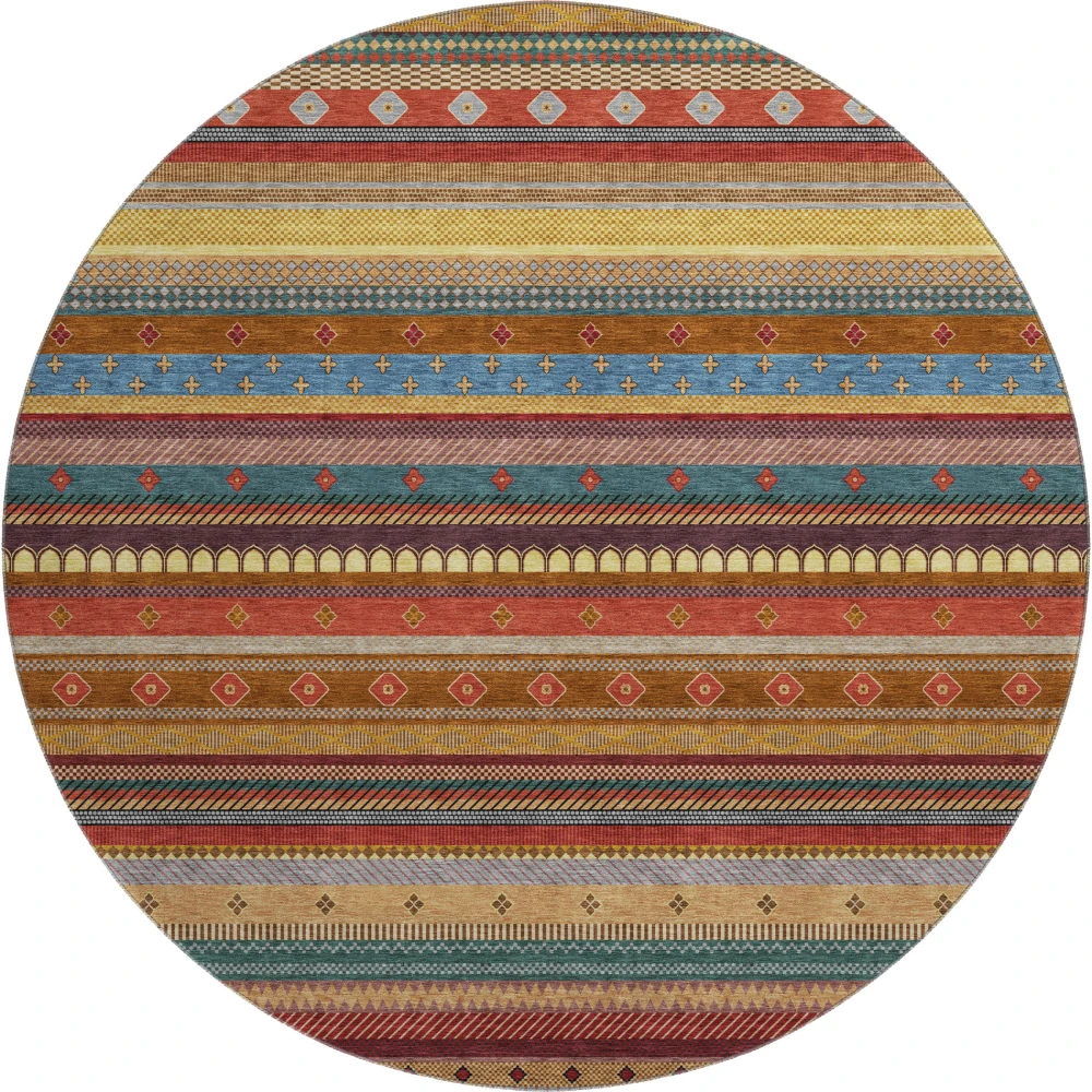 Mayfield AMF2218 Paprika 8' x 8' Rug