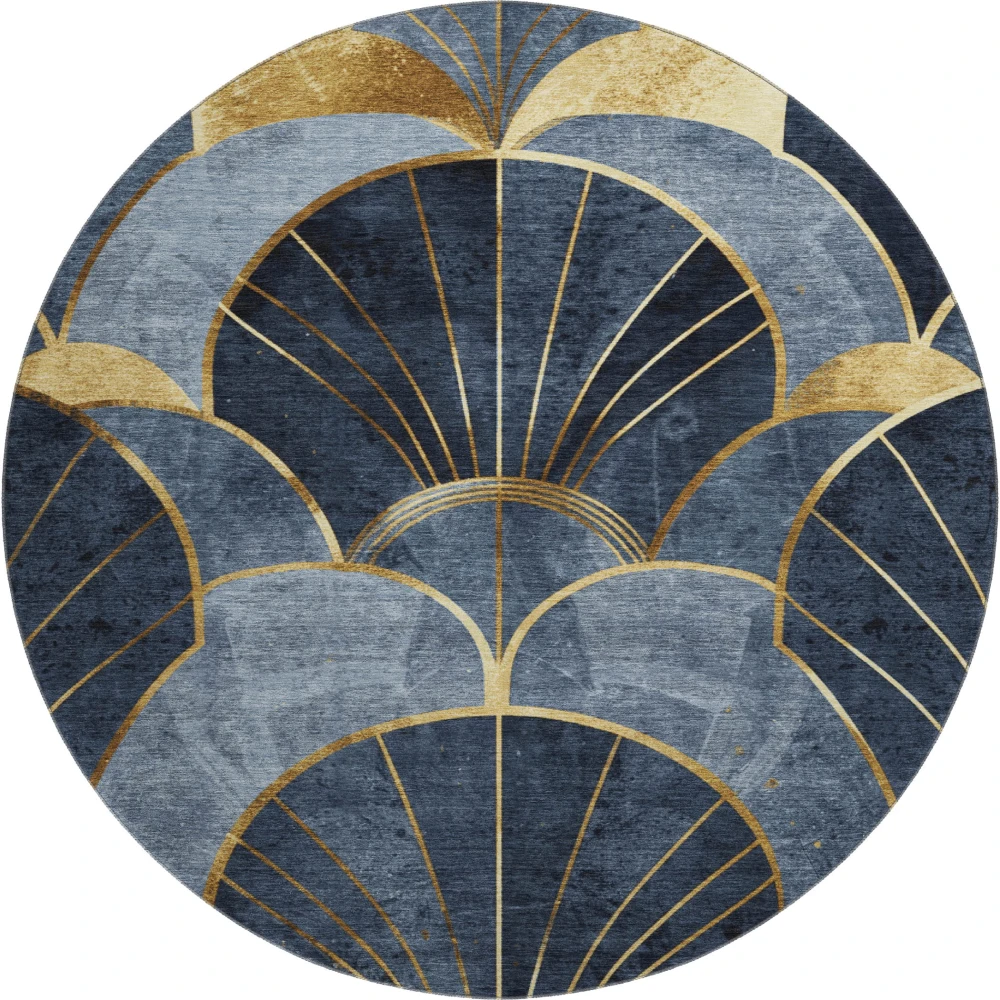 Mayfield AMF2221 Navy 8' x 8' Rug