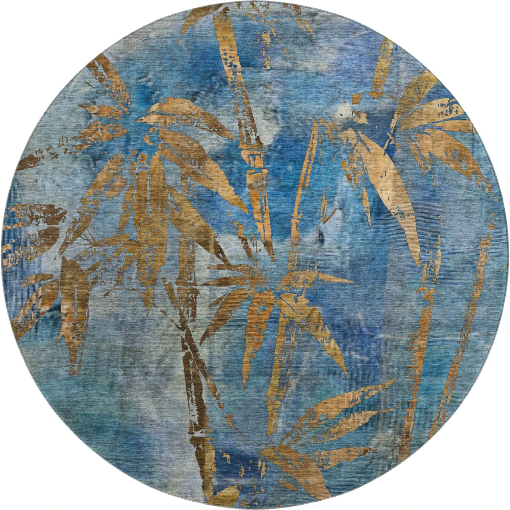Mayfield AMF2222 Blue 8' x 8' Rug