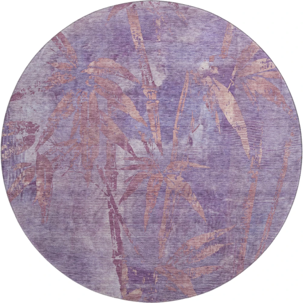 Mayfield AMF2222 Plum 8' x 8' Rug