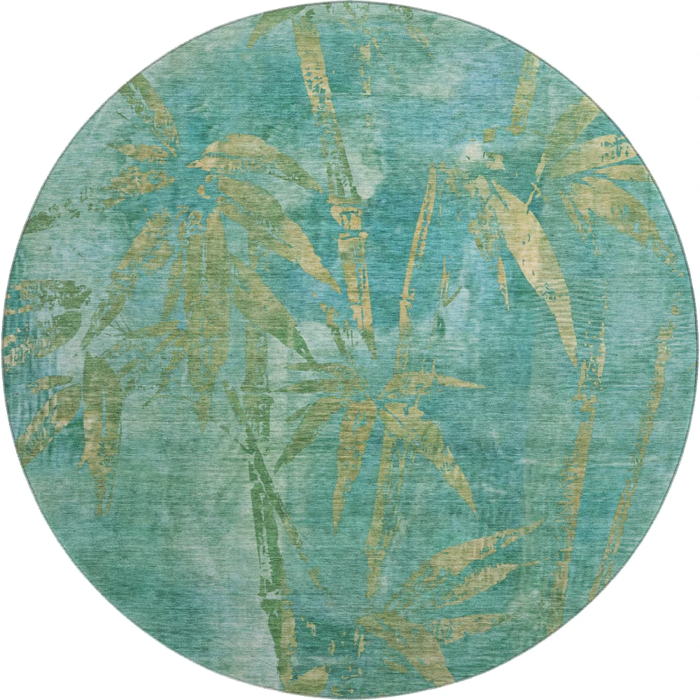 Mayfield AMF2222 Teal 8' x 8' Rug