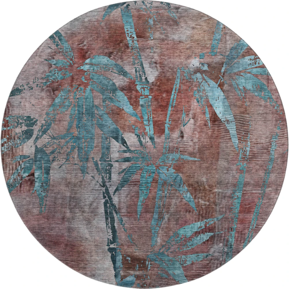 Mayfield AMF2222 Terracotta 8' x 8' Rug