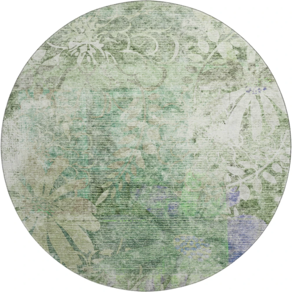 Mayfield AMF2223 Teal 8' x 8' Rug