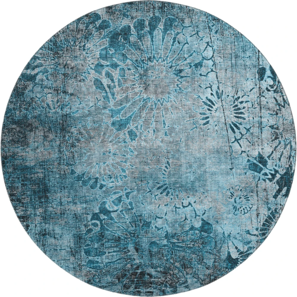 Mayfield AMF2224 Teal 8' x 8' Rug