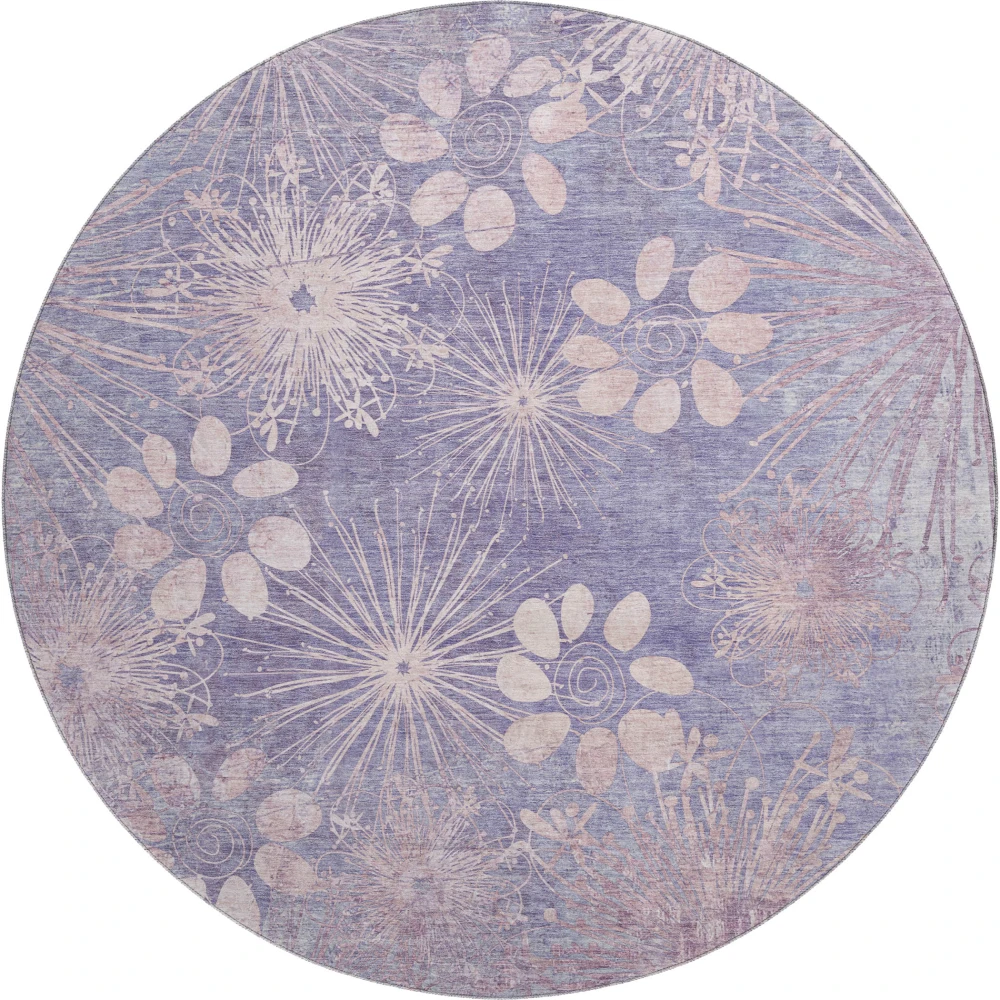 Mayfield AMF2225 Purple 8' x 8' Rug