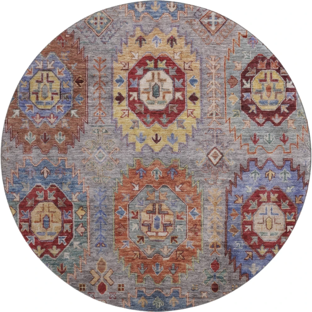 Mayfield AMF2227 Gray 8' x 8' Rug