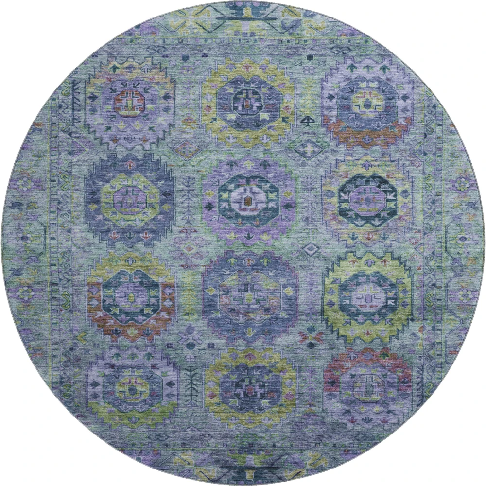 Mayfield AMF2228 Green 8' x 8' Rug