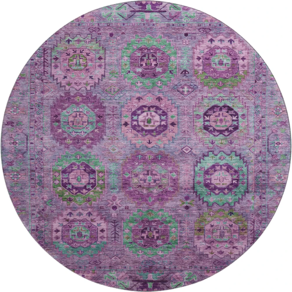 Mayfield AMF2228 Purple 8' x 8' Rug
