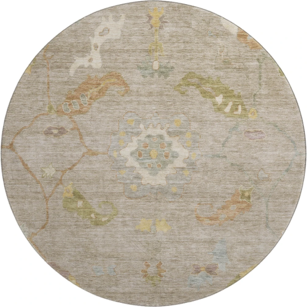 Mayfield AMF2229 Khaki 8' x 8' Rug