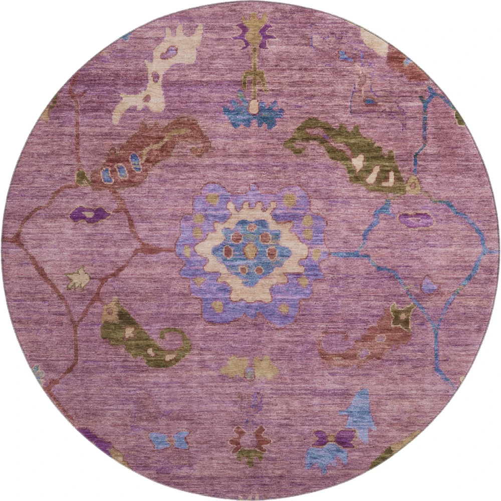 Mayfield AMF2230 Pink 8' x 8' Rug