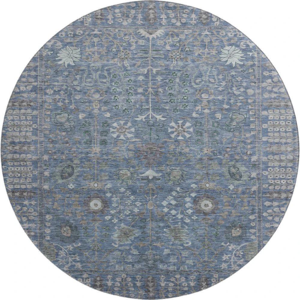 Mayfield AMF2231 Blue 8' x 8' Rug