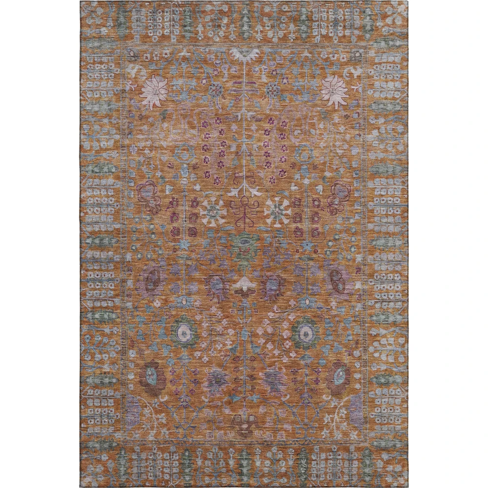 Mayfield AMF2231 Orange 3' x 5' Rug