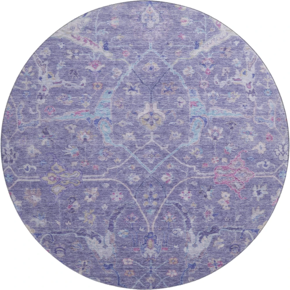 Mayfield AMF2232 Purple 8' x 8' Rug