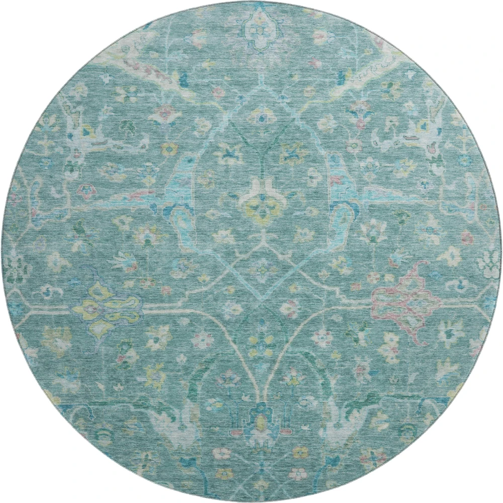 Mayfield AMF2232 Teal 8' x 8' Rug