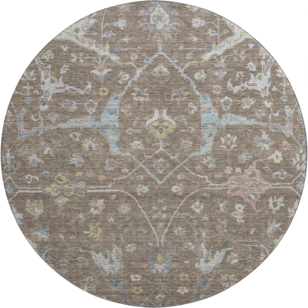 Mayfield AMF2233 Brown 8' x 8' Rug
