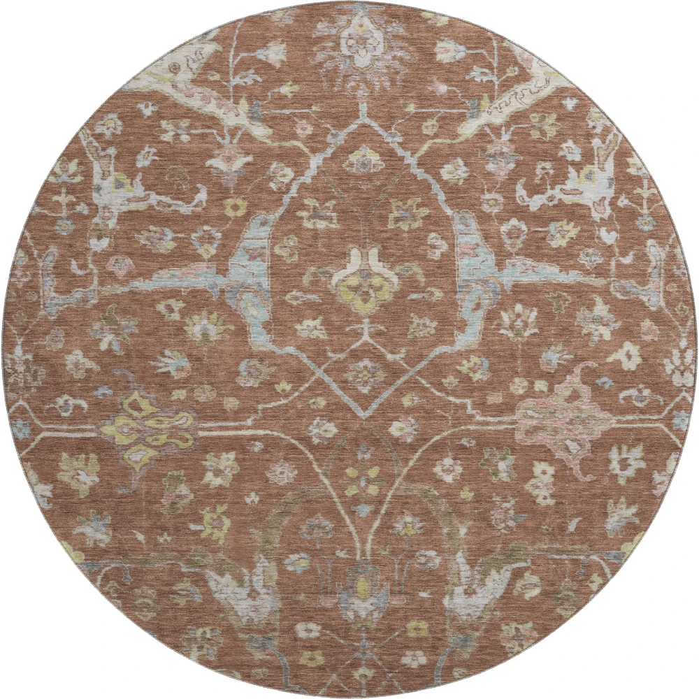 Mayfield AMF2233 Paprika 8' x 8' Rug