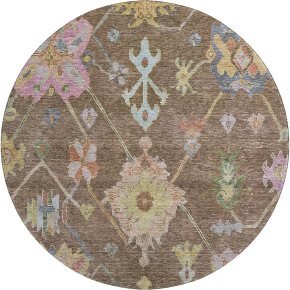 Mayfield AMF2234 Brown 8' x 8' Rug