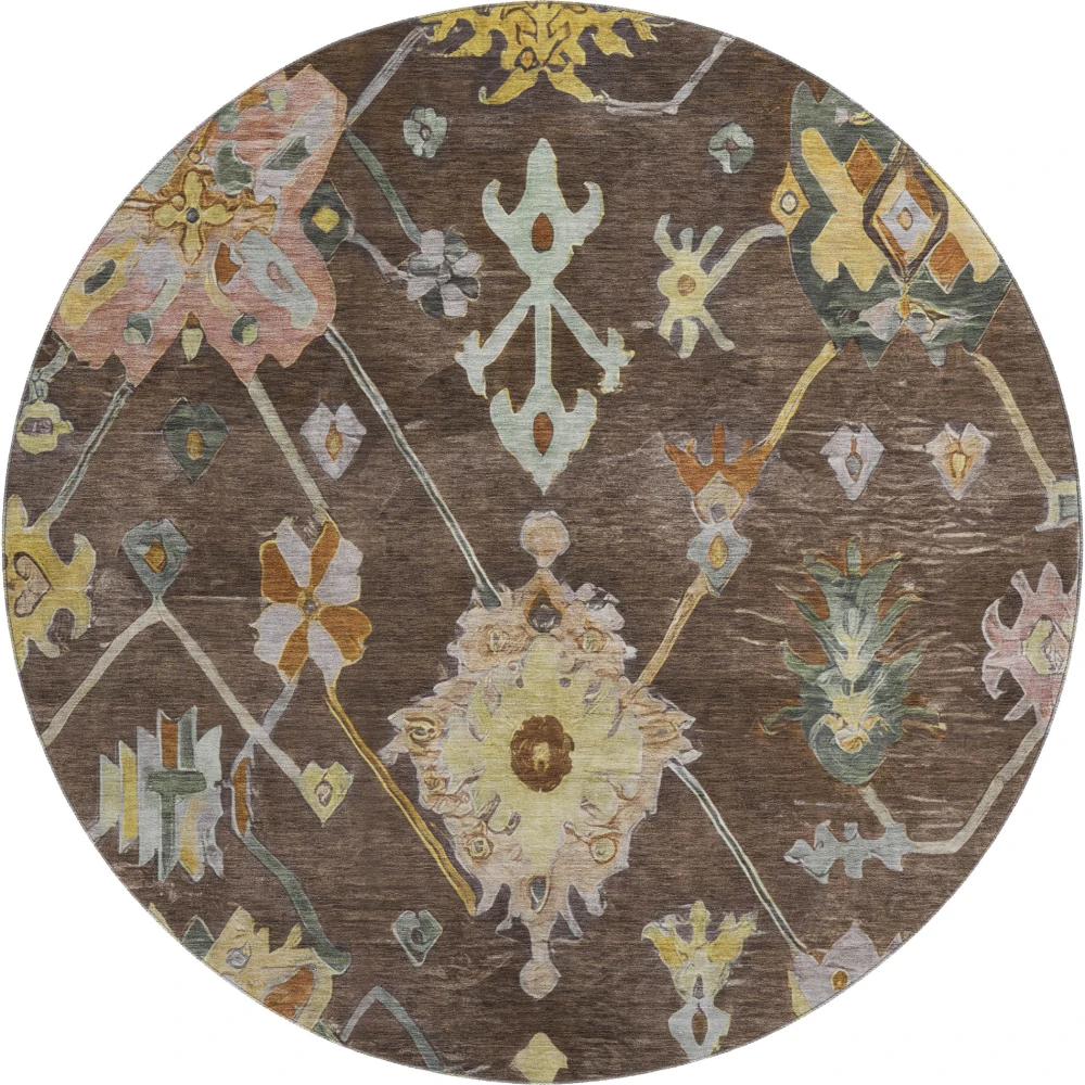 Mayfield AMF2234 Chocolate 8' x 8' Rug