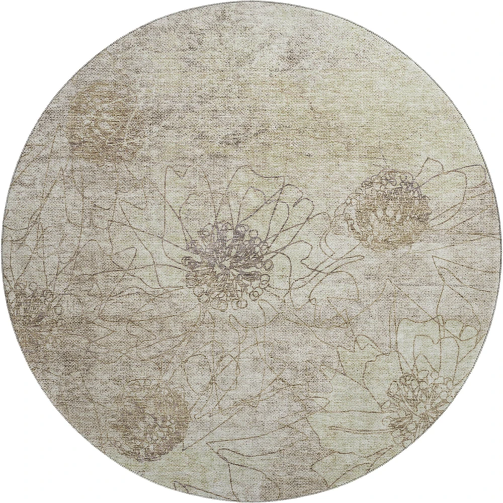 Mayfield AMF2235 Brown 8' x 8' Rug