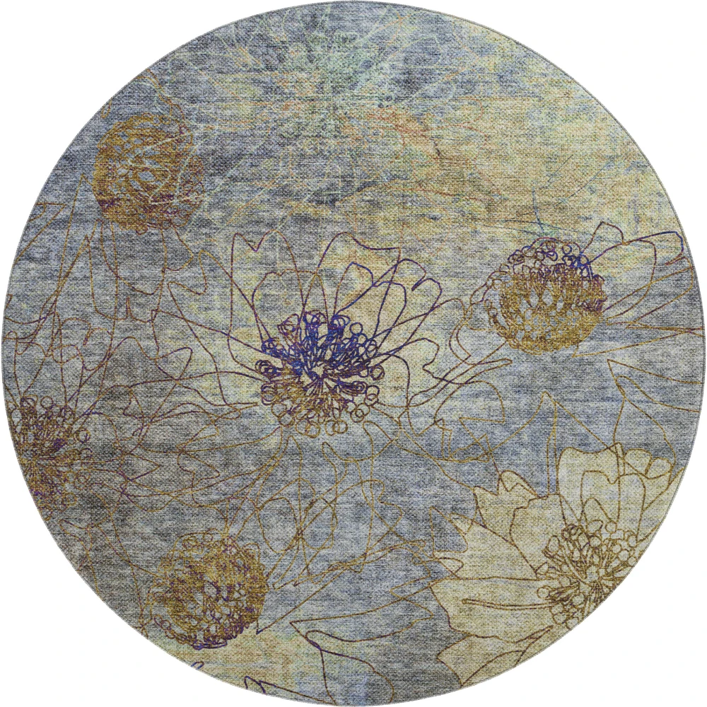 Mayfield AMF2235 Denim 8' x 8' Rug