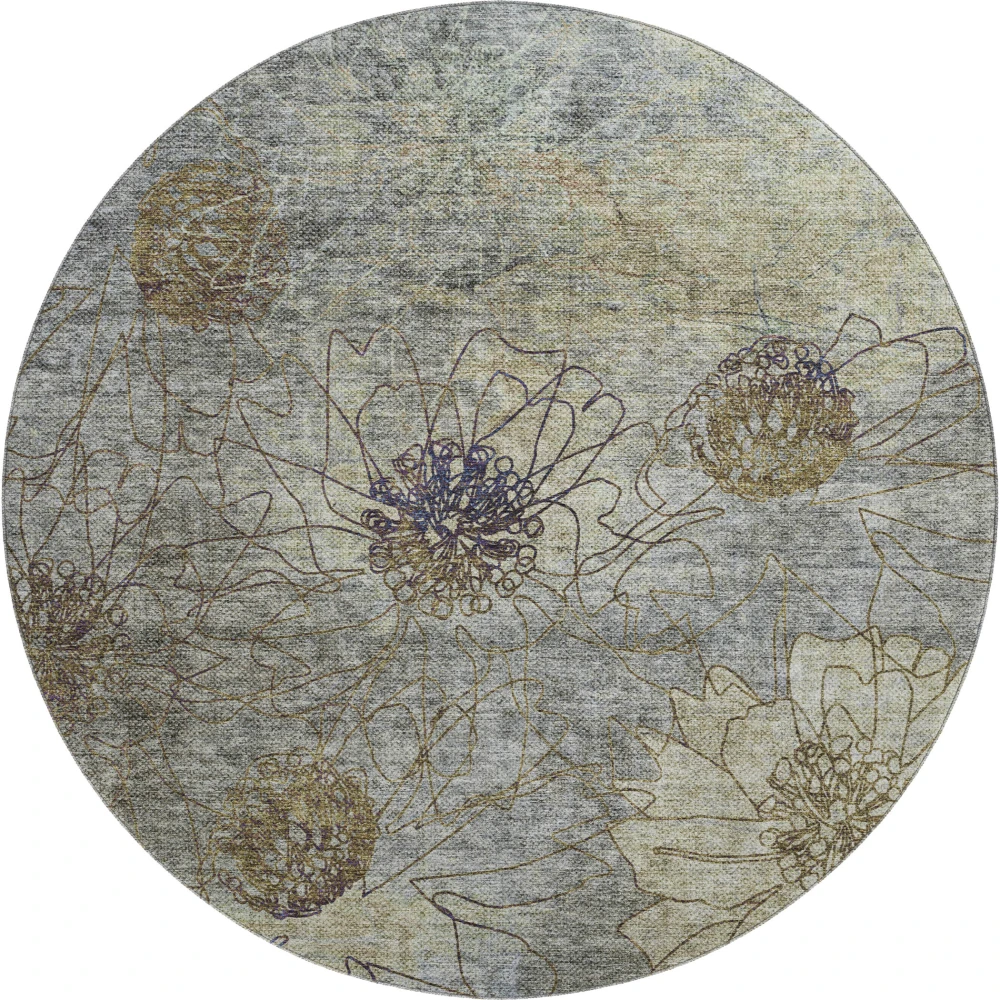 Mayfield AMF2235 Pewter 8' x 8' Rug