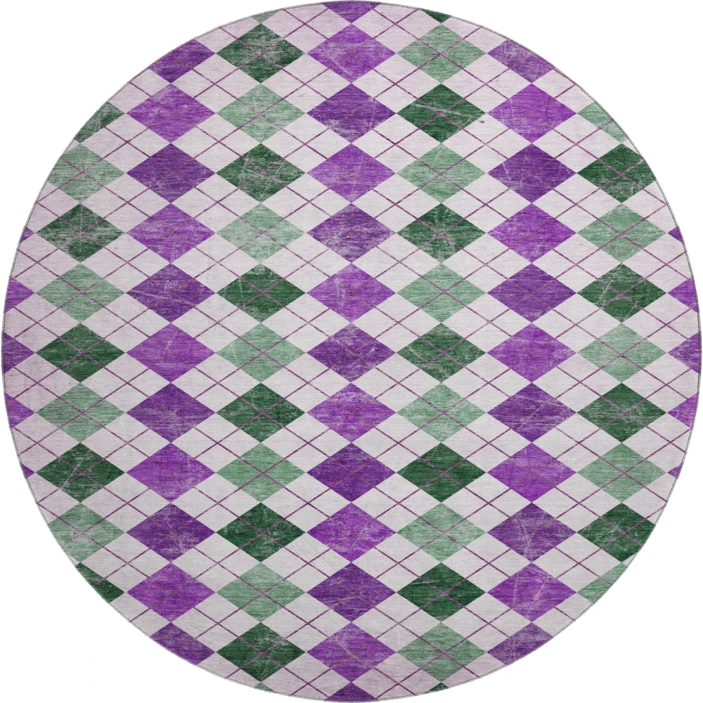 Mayfield AMF2237 Purple 8' x 8' Rug