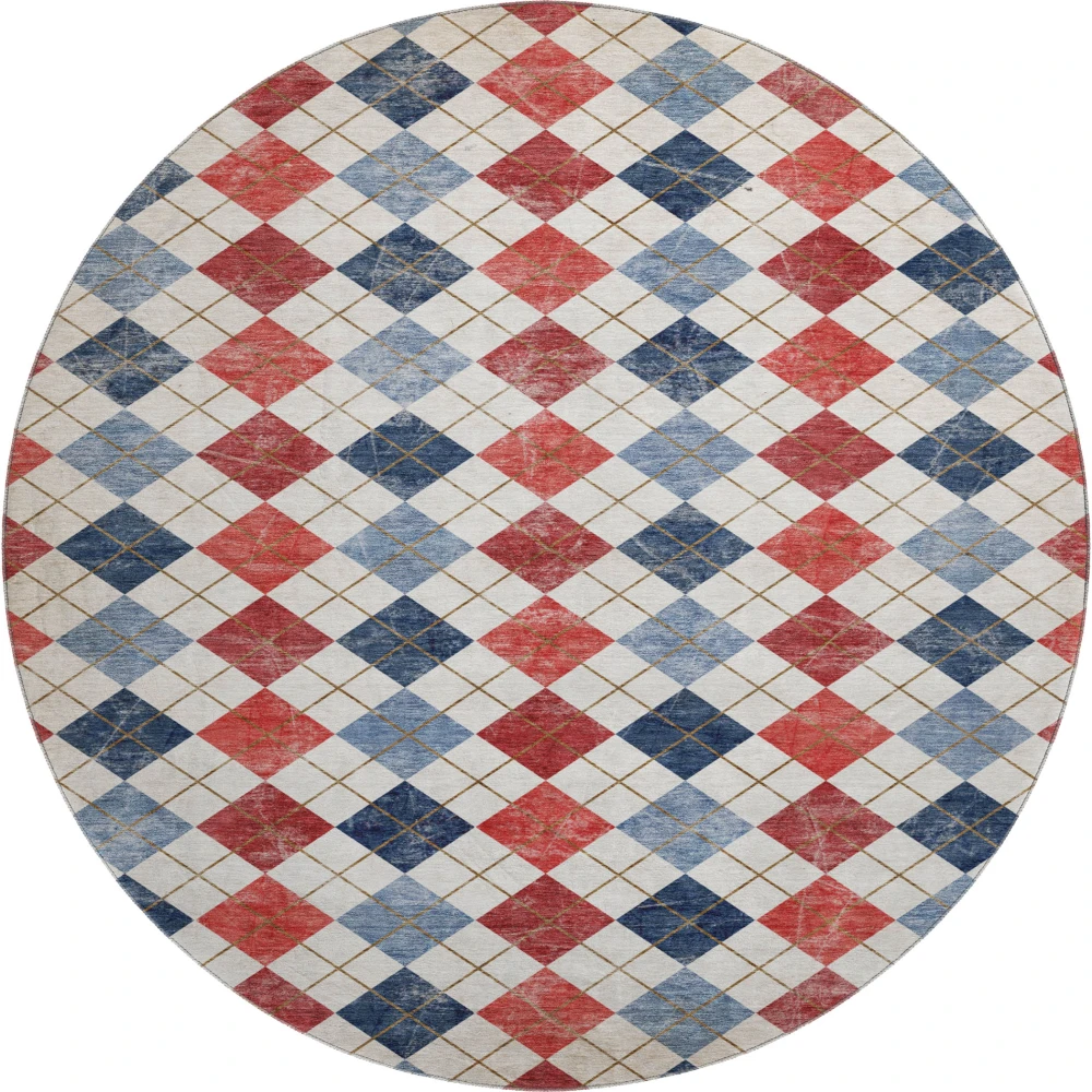 Mayfield AMF2237 Red 8' x 8' Rug