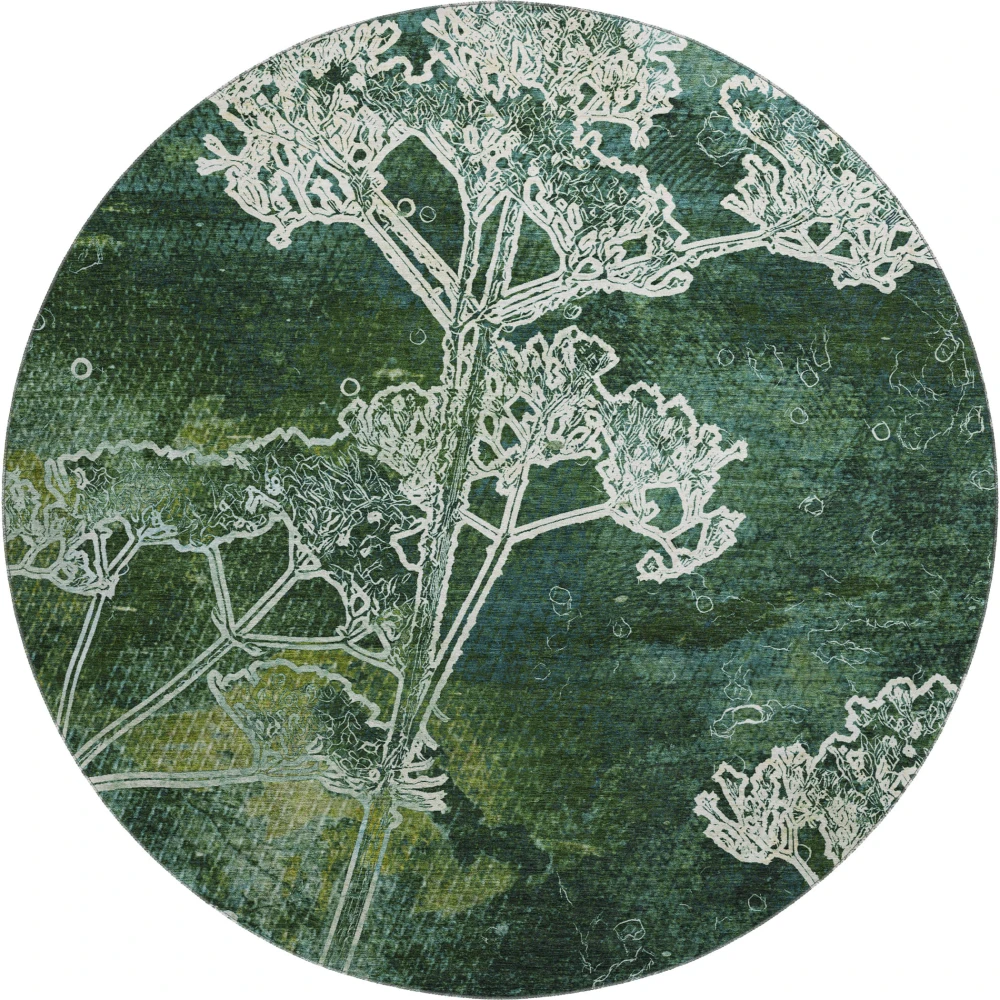 Mayfield AMF2239 Teal 8' x 8' Rug