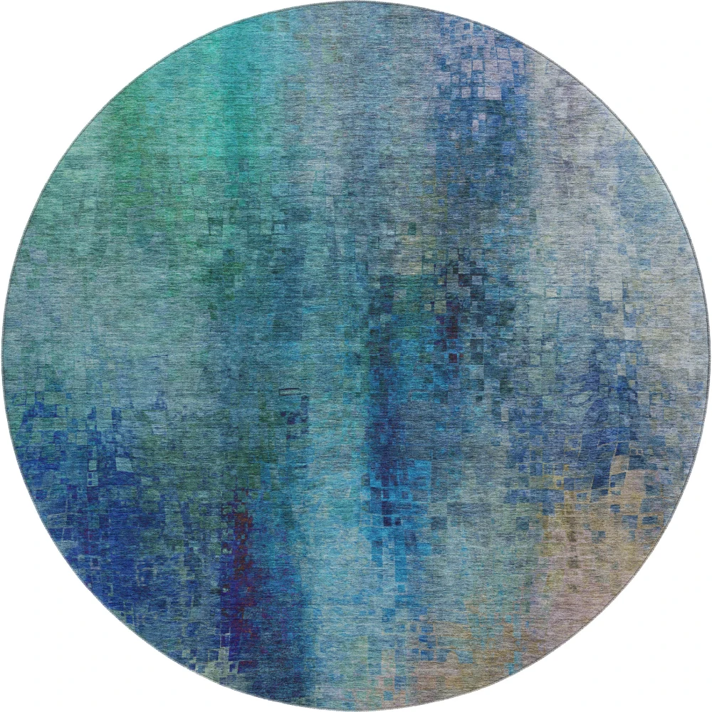 Mayfield AMF2241 Blue 8' x 8' Rug