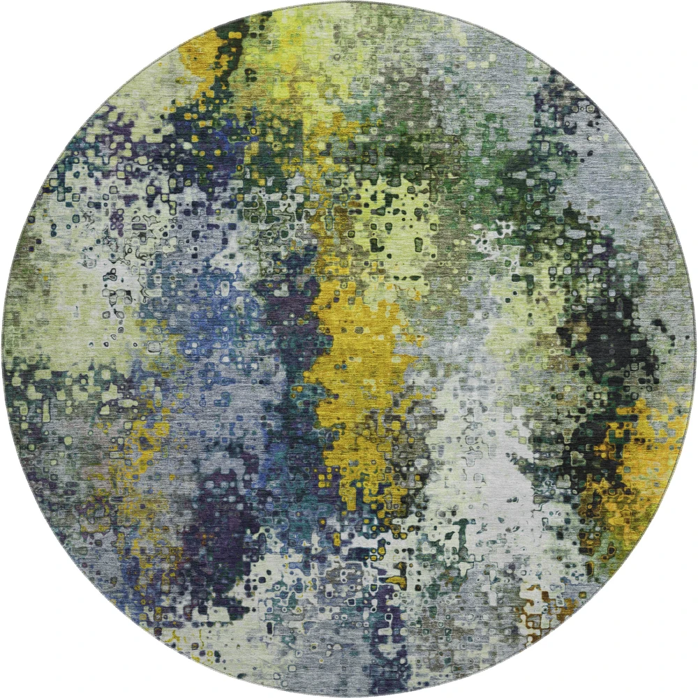 Mayfield AMF2242 Green 8' x 8' Rug