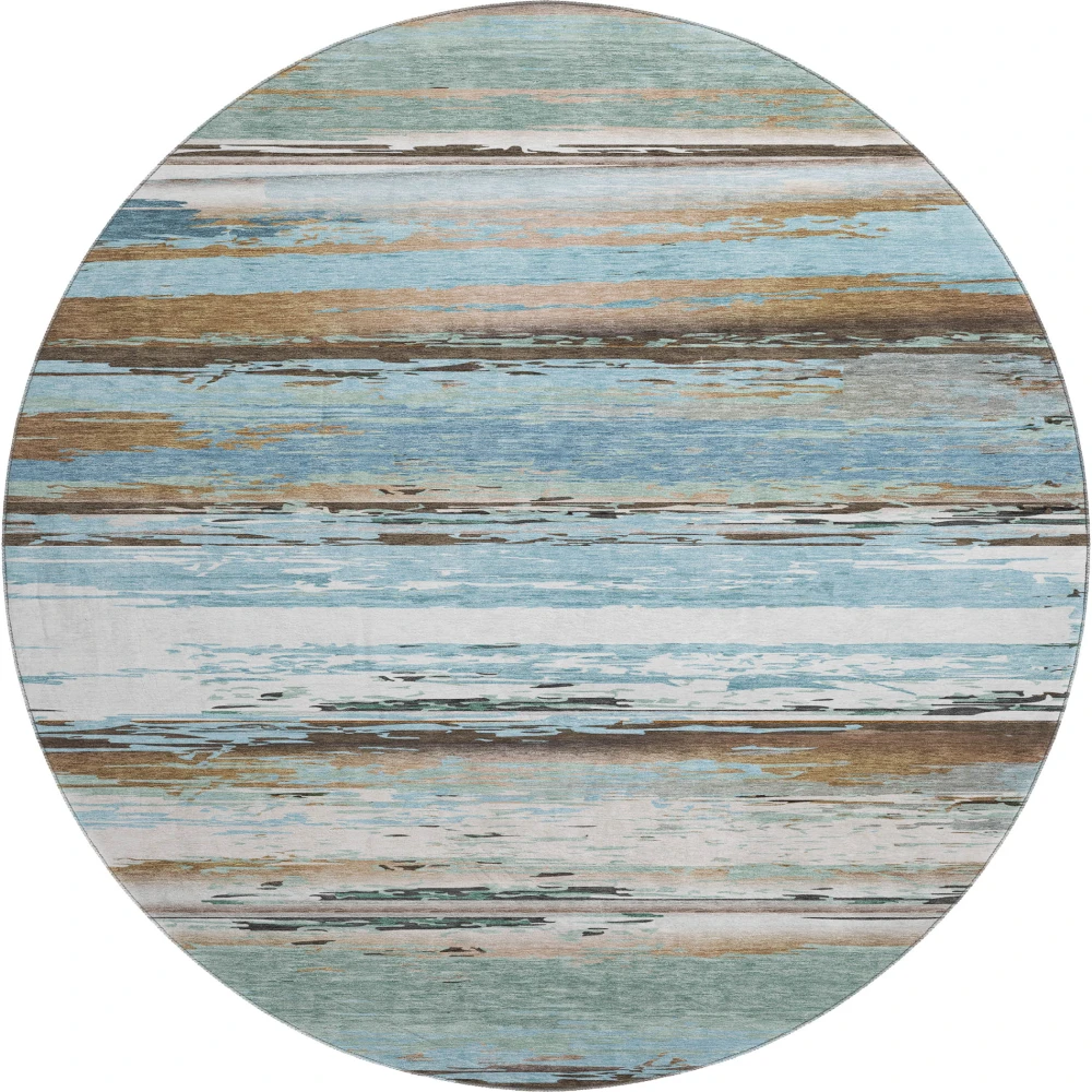 Mayfield AMF2243 Blue 8' x 8' Rug