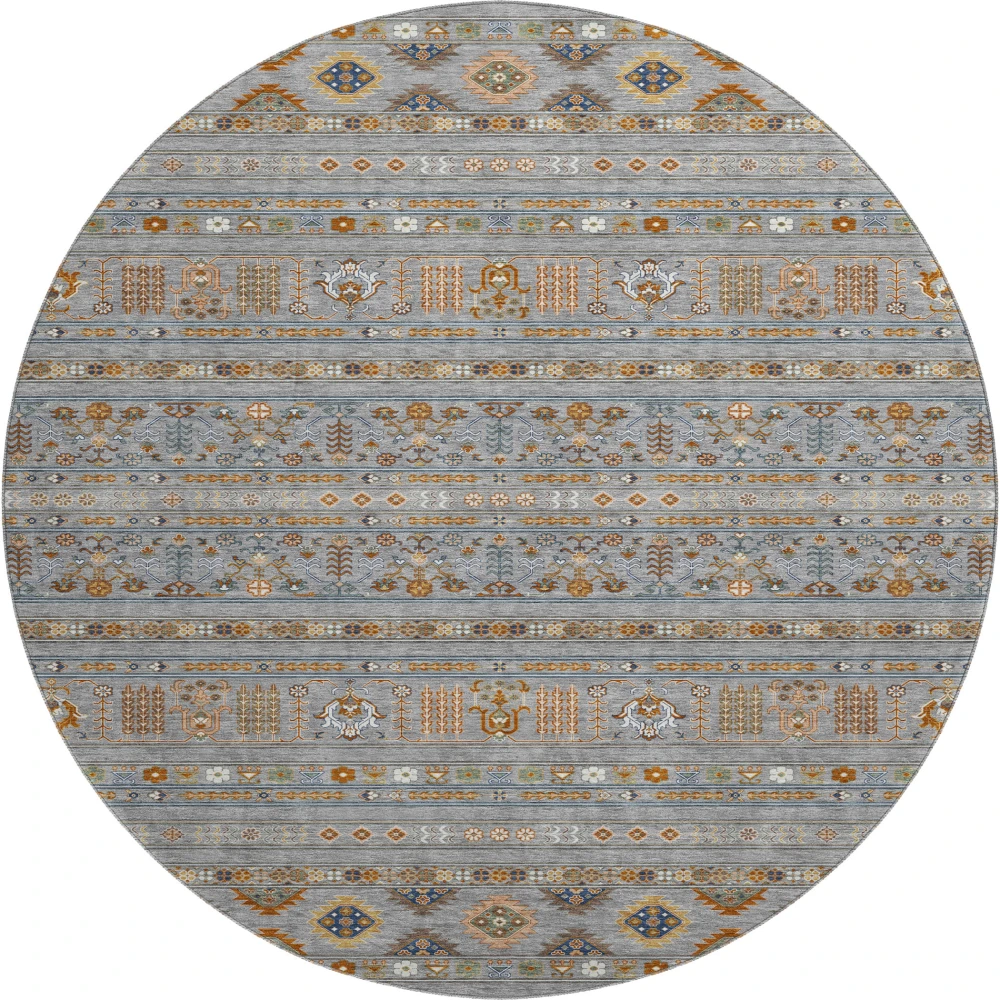 Mayfield AMF2244 Gray 8' x 8' Rug