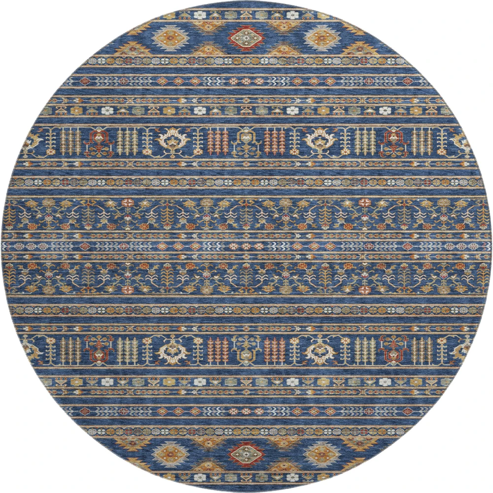 Mayfield AMF2244 Navy 8' x 8' Rug