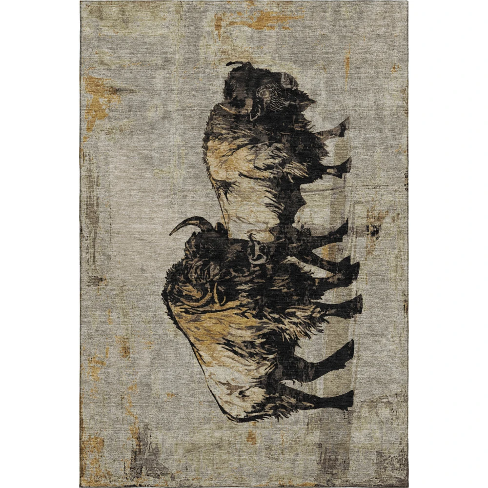 Mayfield AMF2245 Khaki 3' x 5' Rug