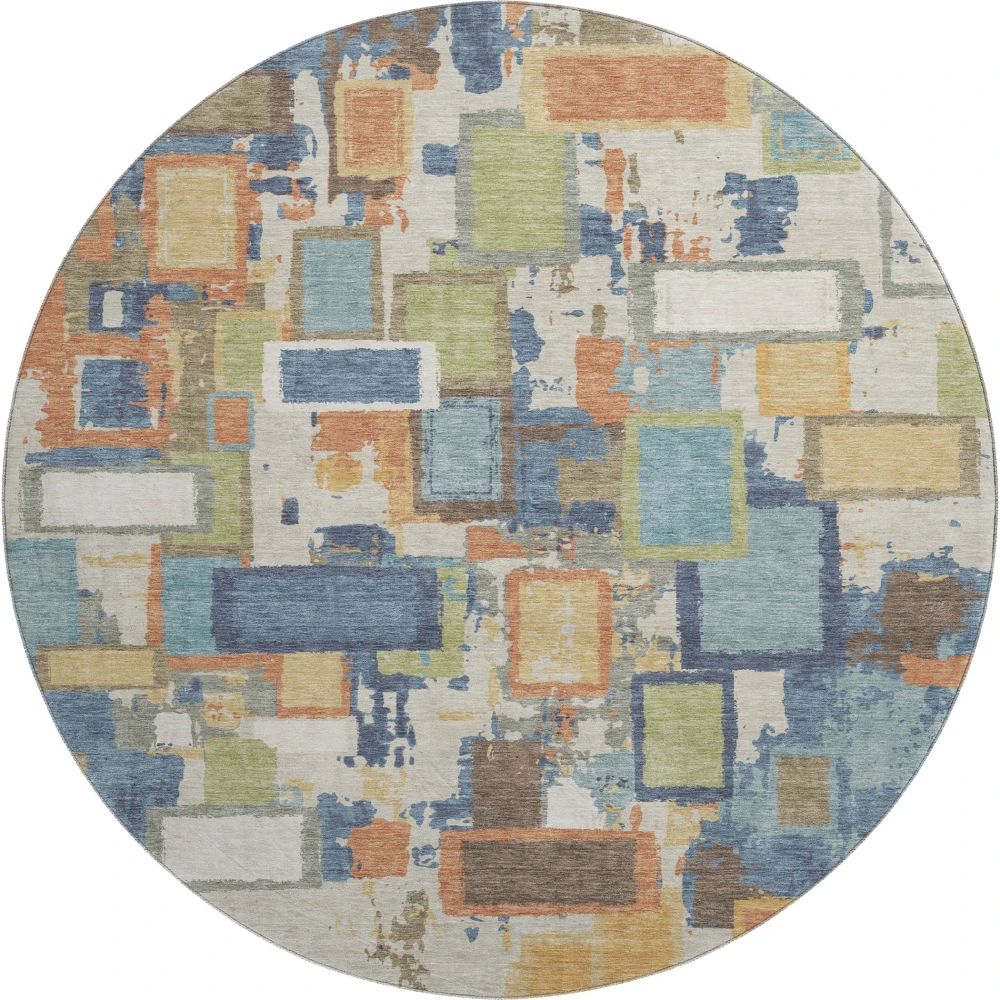 Mayfield AMF2246 Denim 8' x 8' Rug