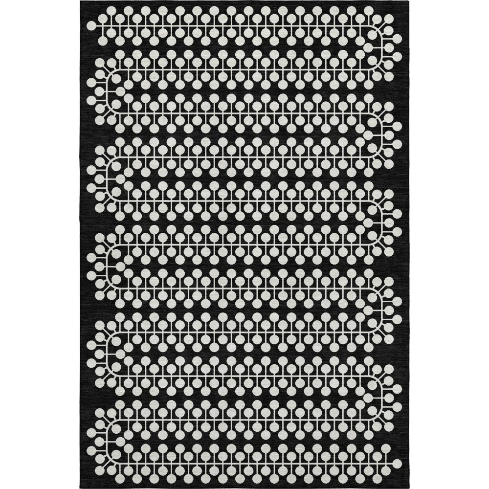 Mayfield AMF2247 Black 9' x 12' Rug