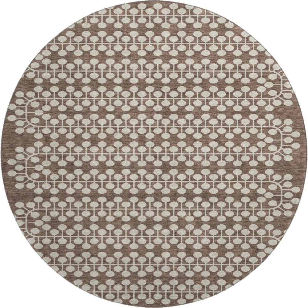 Mayfield AMF2247 Brown 8' x 8' Rug