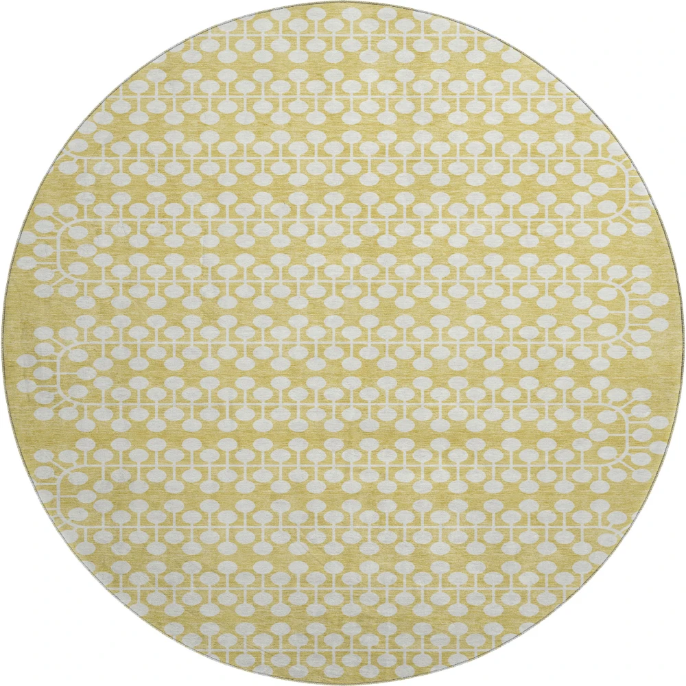 Mayfield AMF2247 Gold 8' x 8' Rug