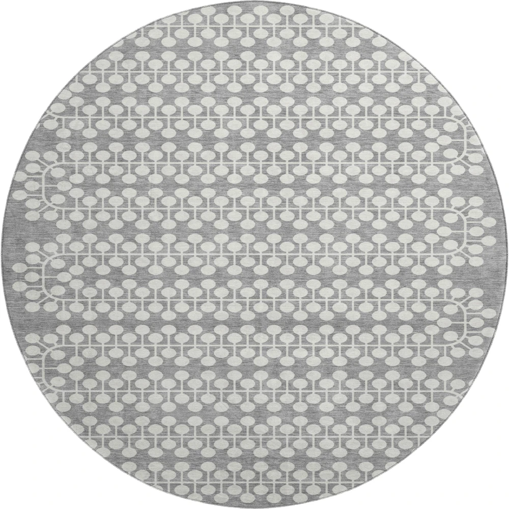Mayfield AMF2247 Gray 8' x 8' Rug