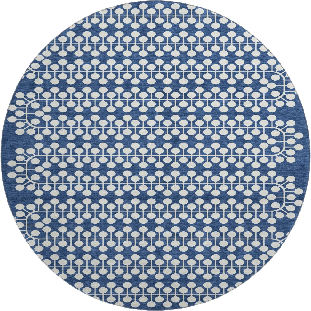 Mayfield AMF2247 Navy 8' x 8' Rug