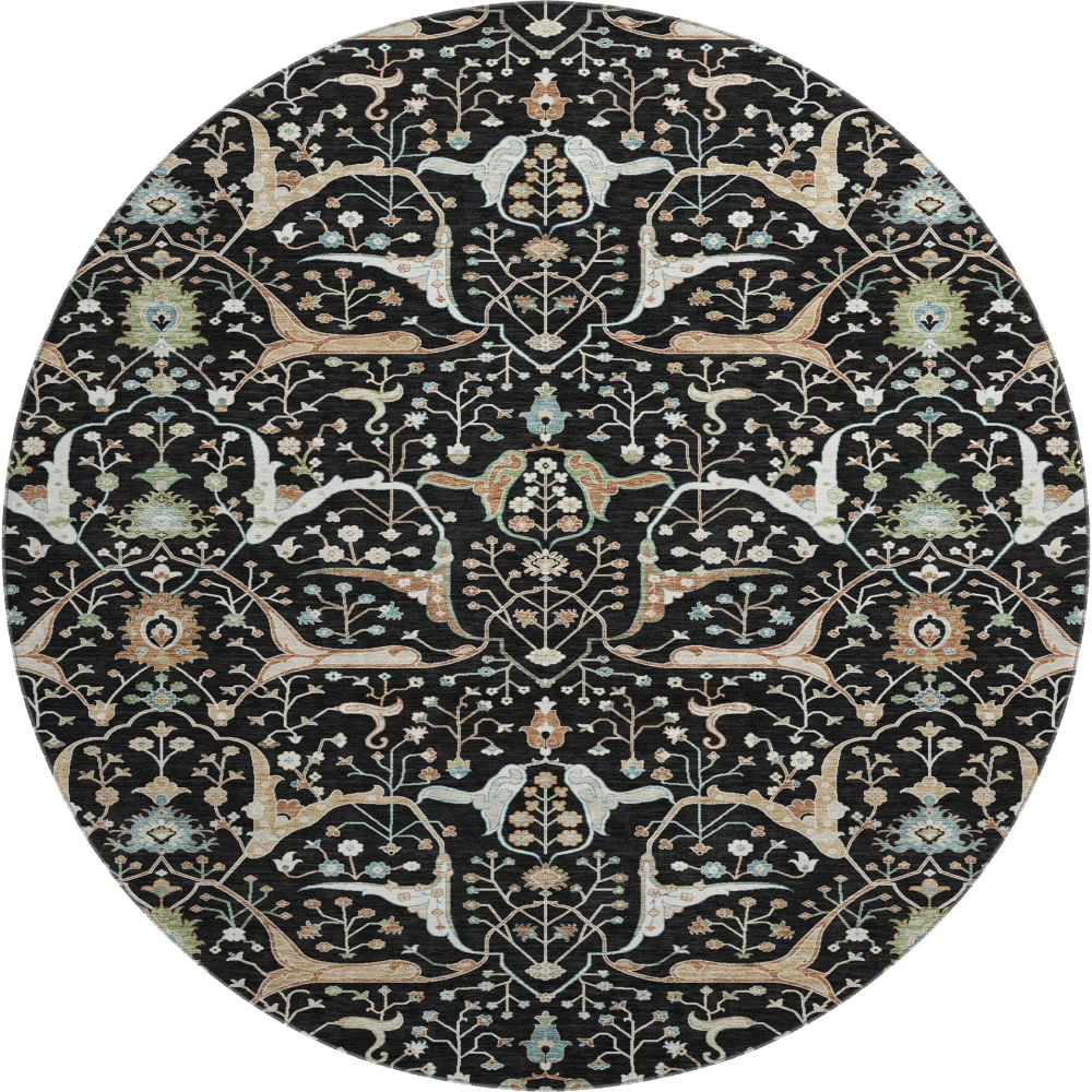 Mayfield AMF2250 Black 8' x 8' Rug