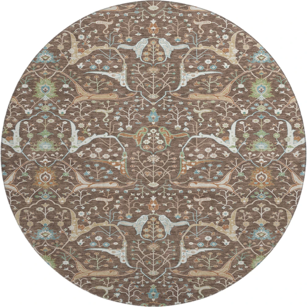 Mayfield AMF2250 Brown 8' x 8' Rug
